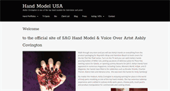 Desktop Screenshot of handmodelusa.com